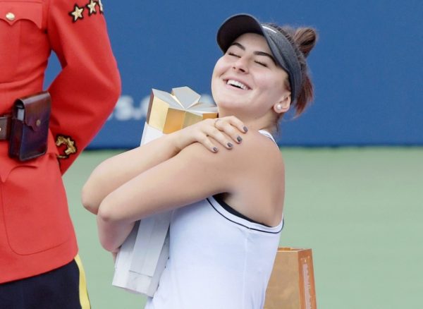 Bianca Andreescu Rogers Cup winner