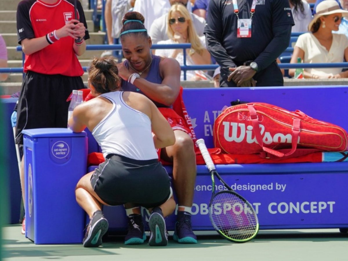 Tearful Serena Retires Injured in Toronto Final1200 x 900