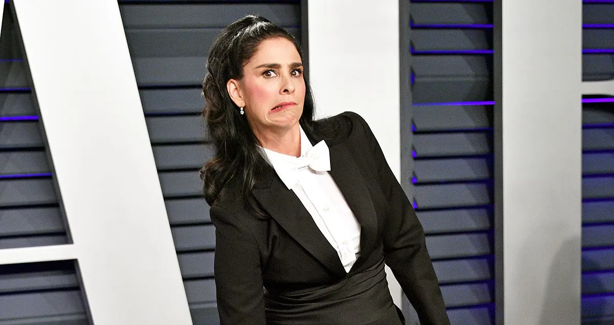 Comedian Sarah Silverman attends the Vanity Fair Oscar Party at Wallis Annenberg Center for the Performing Arts in Beverly Hills, Calif., on Feb. 24, 2019. (Dia Dipasupil/Getty Images)