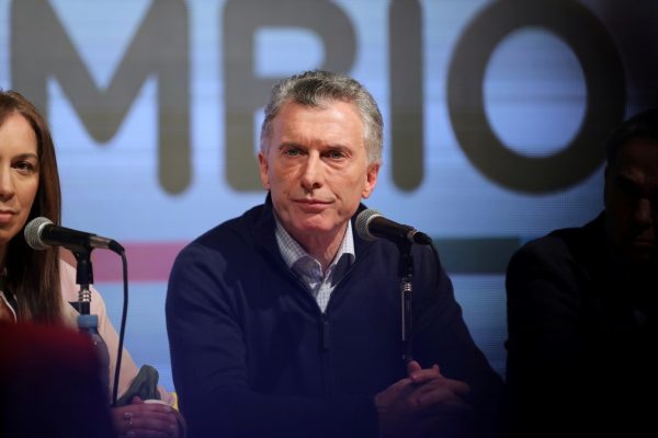 Argentine President Mauricio Macri
