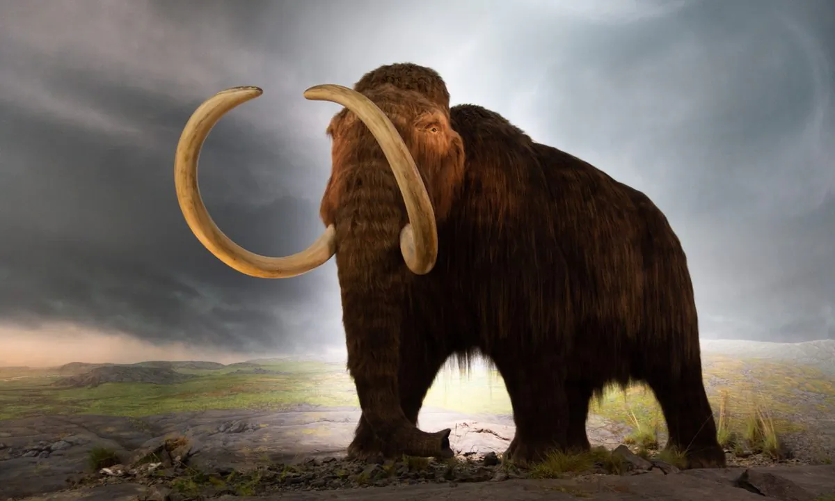 The Royal B.C. Museum’s woolly mammoth is shown at the museum in Victoria in this undated handout photo. (The Canadian Press/HO, Royal B.C. Museum)