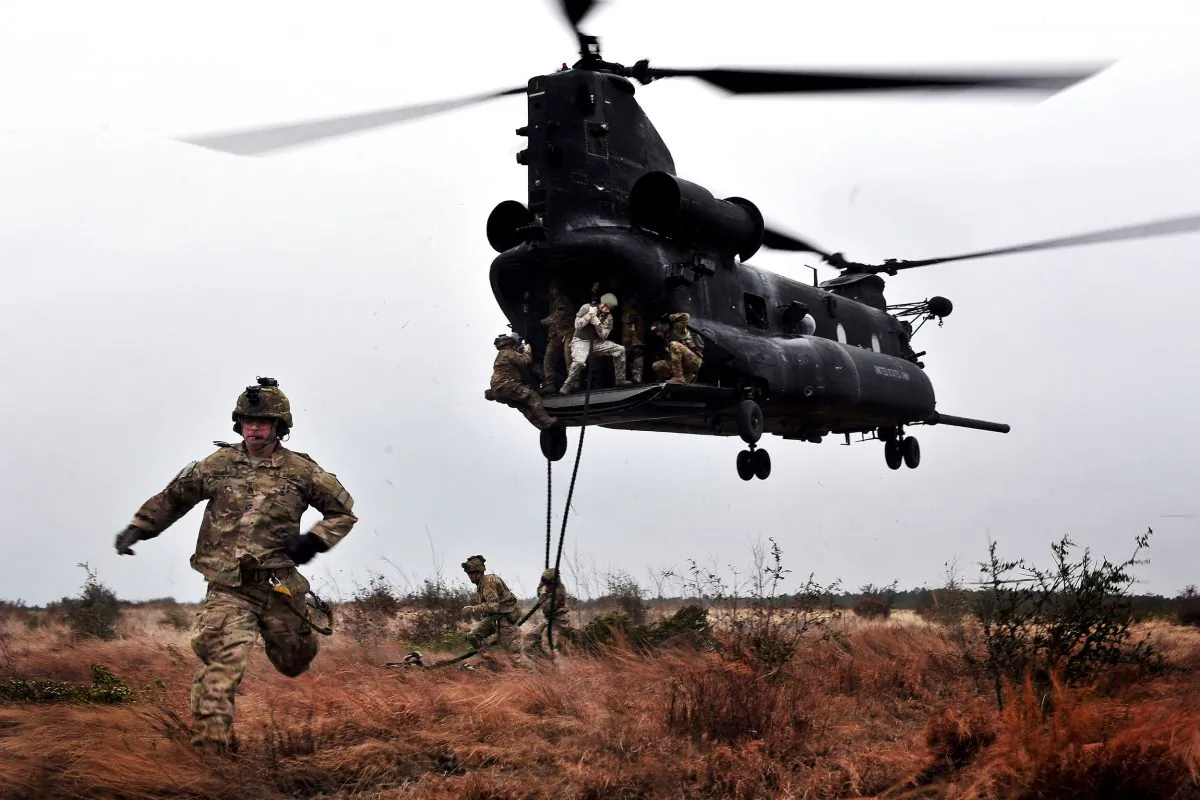 U.S. Army Rangers, 1st Battalion, 75th Ranger Regiment, participate in a Combined Arms Live Fire Exercise (CALFX) near Fort Stewart, Ga., on Jan. 10, 2012. (The U.S. Army/Flickr/CC by 2.0 [https://bit.ly/1mhaR6e])
