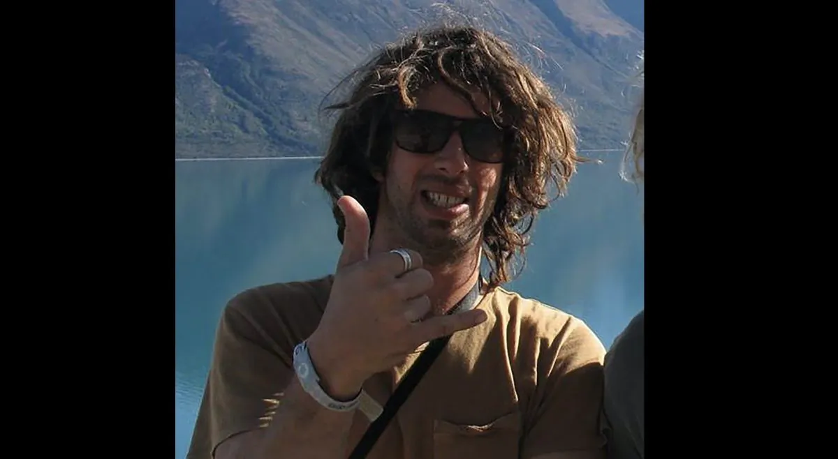 Sean McKinnon, 33, who was killed while sleeping in a campervan in Raglan, outside Hamilton, New Zealand, about 3 am on Aug. 16, 2019. (AAP Image/Supplied via Facebook) 