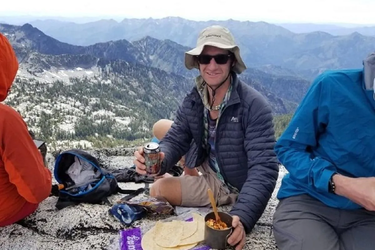 Daniel Komins in a picture taken shortly before his death. (Search efforts for missing hiker Daniel Komins/GoFundMe)