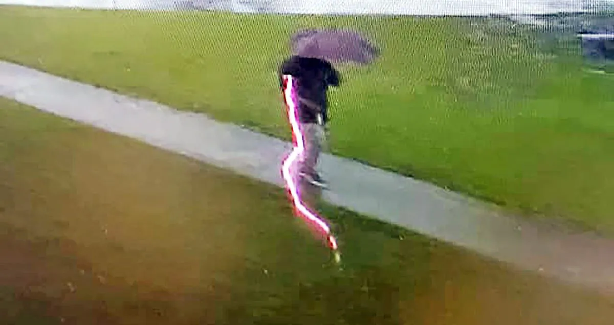School counselor Romulus McNeill survived a lightning strike at the Academy for Technology and Academics in Conway, S.C., on Aug. 15, 2019. (Romulus McNeill/Facebook)