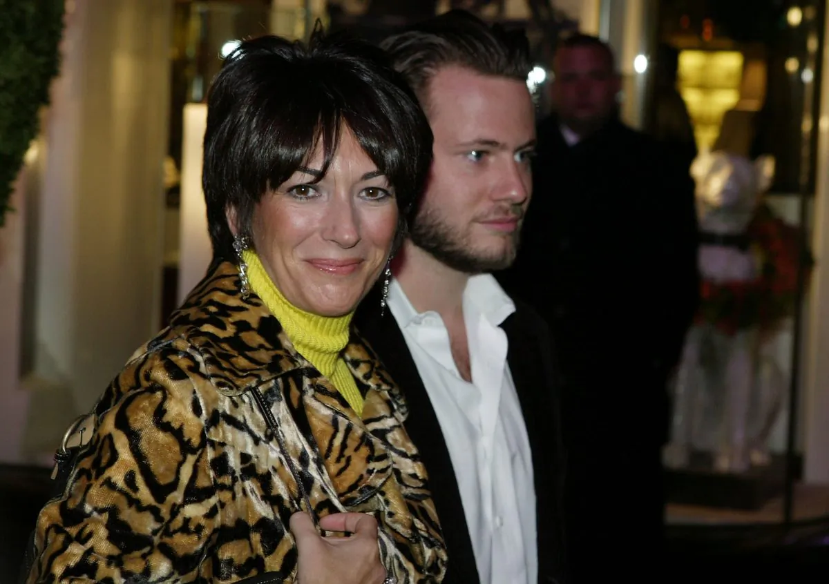 Ghislaine Maxwell attends the opening of the Asprey Flagship Store in New York City in a 2003 file photograph. (Mark Mainz/Getty Images)