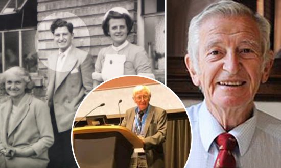 93-Year-Old UK Surgeon Works 5 Days a Week and Has No Plans of Quitting