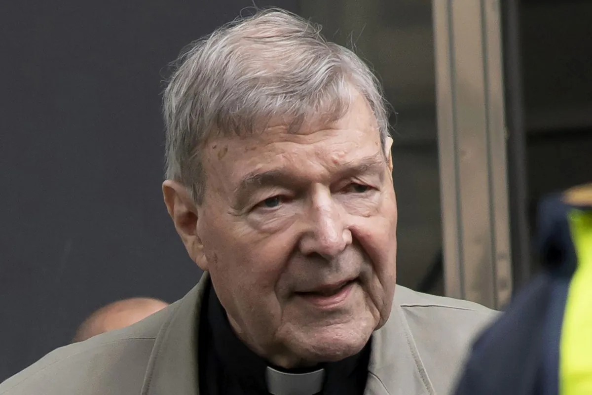 Cardinal George Pell arrives at the County Court in Melbourne, Australia, on Feb. 26, 2019. (Andy Brownbill/AP Photo)