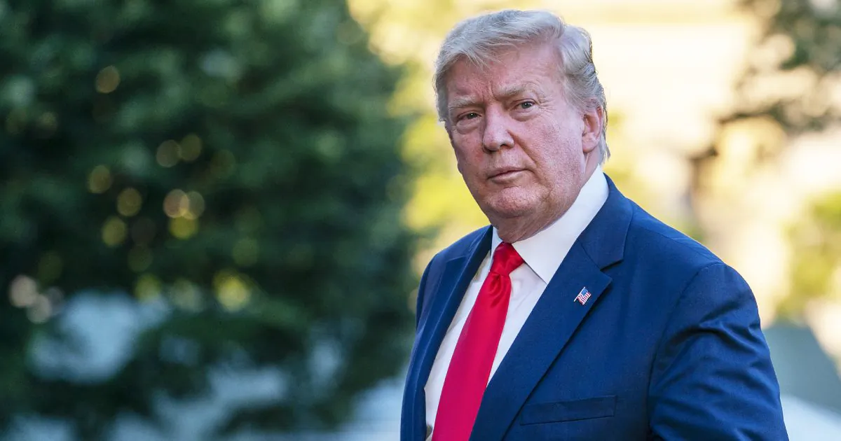 President Donald Trump walks off Marine One at the White House after spending the weekend at the G20 Summit and meeting Kim Jong Un, in the DMZ on June 30, 2019 in Washington, DC. (Tasos Katopodis/Getty Images)