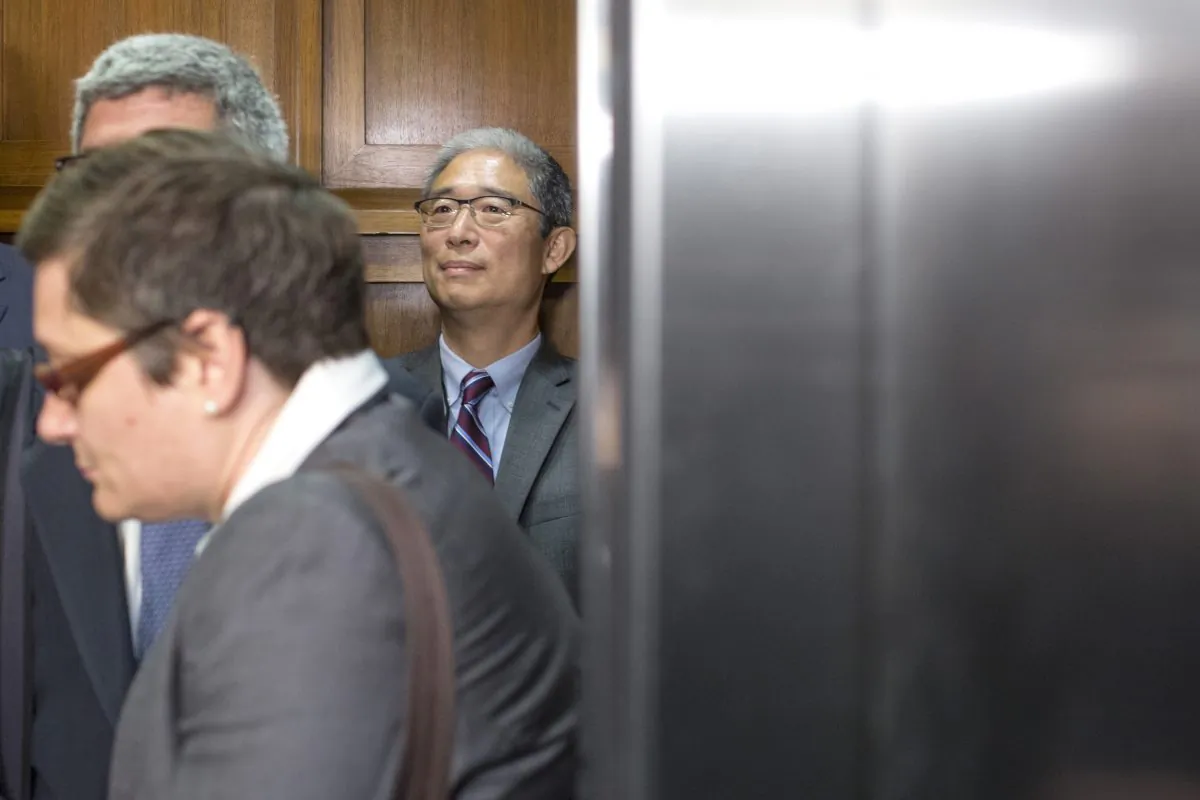Bruce Ohr, former U.S. associate deputy attorney general, departs following a closed hearing with the House Judiciary and House Oversight and Government Reform Committees on Capitol Hill on Aug. 28, 2018. (Zach Gibson/Getty Images)
