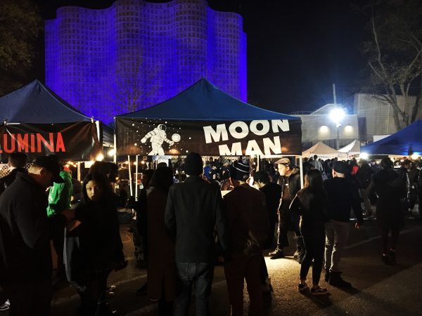 The Moon Man booth