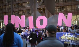 Most Top Union Dues Go to Democratic Candidates and Causes: Report