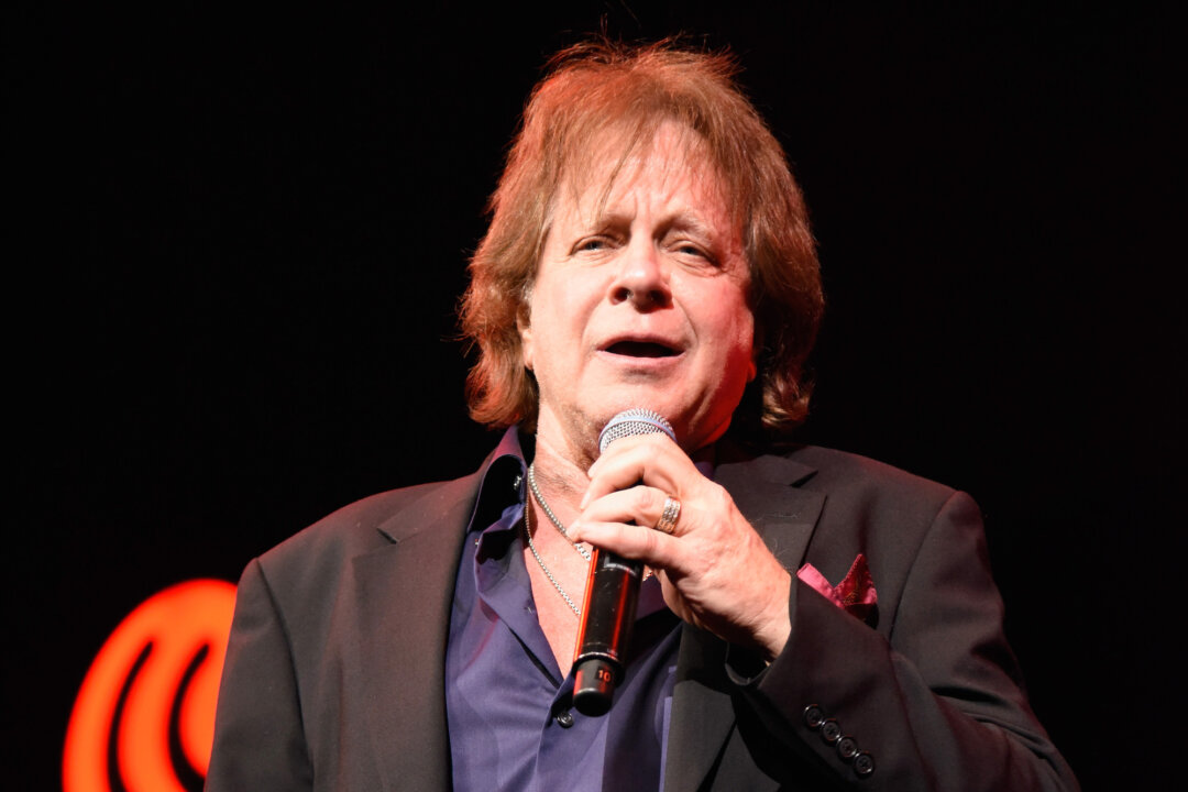 Musician Eddie Money performs on stage during the iHeart80s Party 2017 at SAP Center in San Jose, Calif., on Jan. 28, 2017. (Time Mosenfelder/Getty Images)