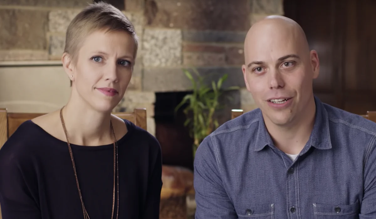 Carl and Angel Larsen. (Screenshot/Alliance Defending Freedom)