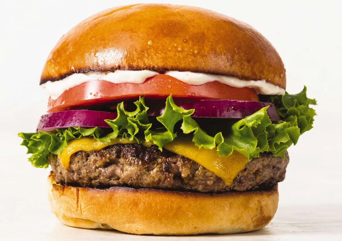 The ultimate burger. (Keller + Keller)