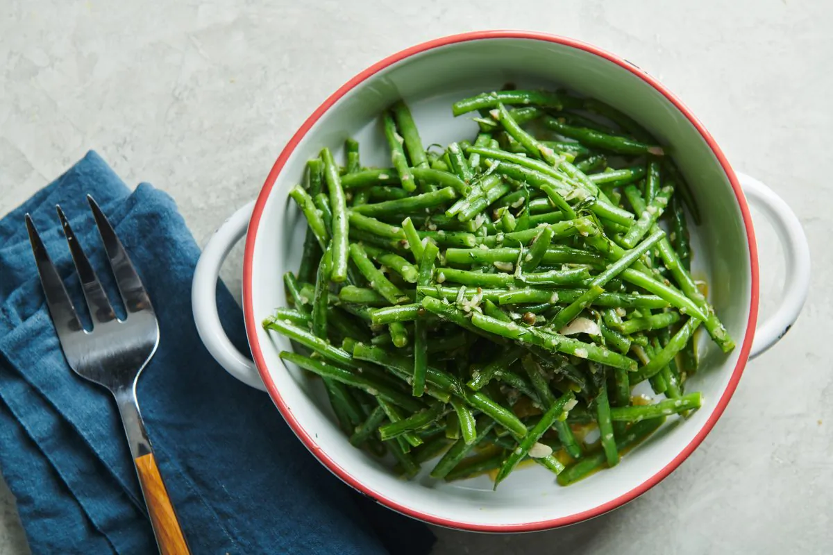 Green bean Nicoise salad. (Cheyenne Cohen)