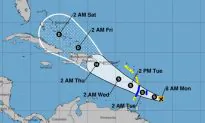 Tropical Storm Dorian Intensifies, Tracking to the Northwest