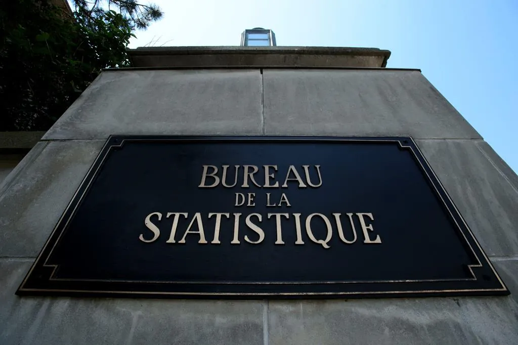 Statistics Canada building and signs are pictured in Ottawa on July 3, 2019. (Sean Kilpatrick/The Canadian Press)