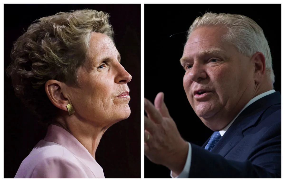 In its absurdity, the Wynne-Ford sex-ed curriculum—as it must now be officially denominated, since Premier Doug Ford’s campaign promise to repeal it has been revealed as a sham—is nothing new. (Canadian Press/Nathan Denette; Adrian Wyld)
