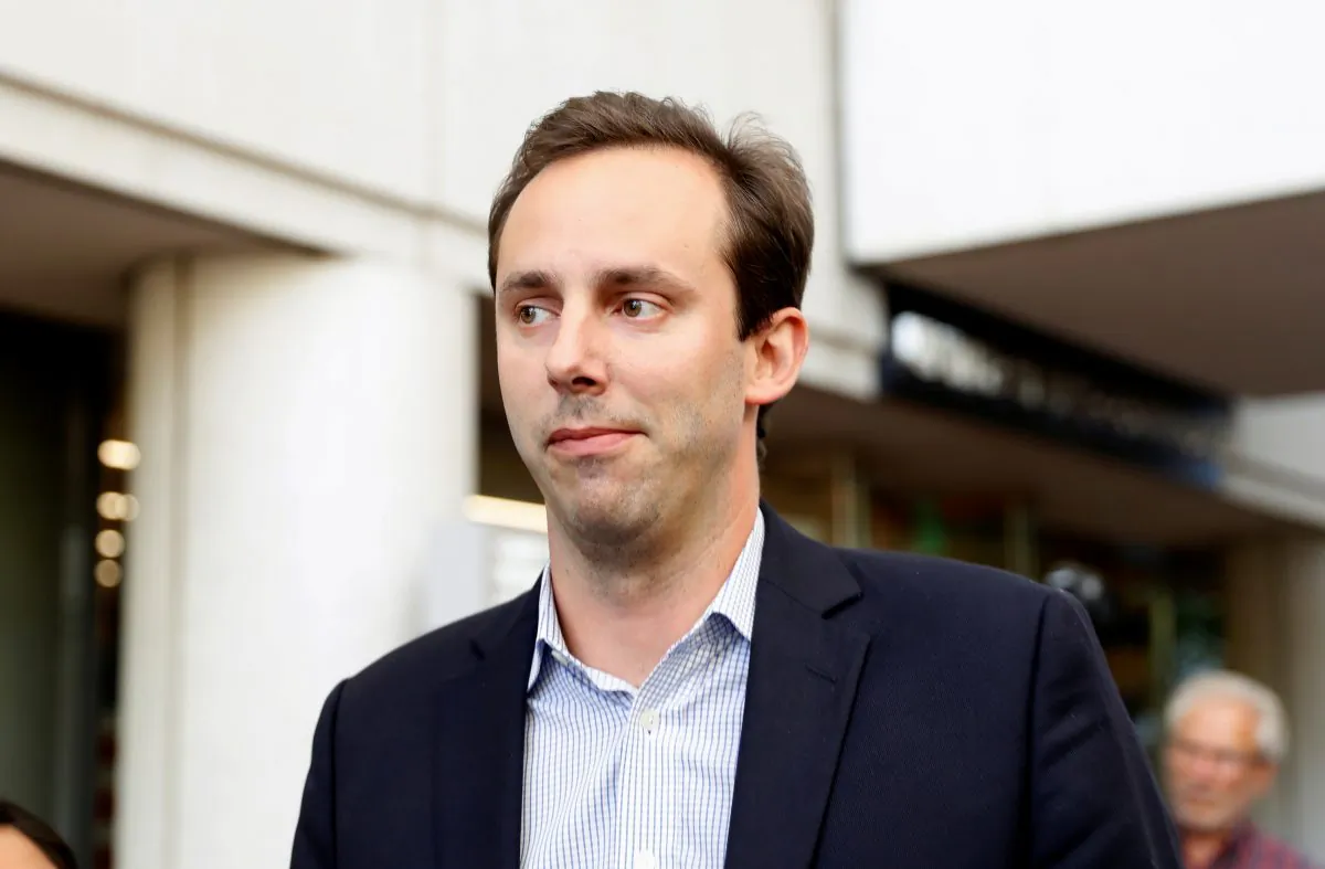 Former Google and Uber engineer Anthony Levandowski leaves the federal court after his arraignment hearing in San Jose, Calif., on Aug. 27, 2019. (Stephen Lam/Reuters)