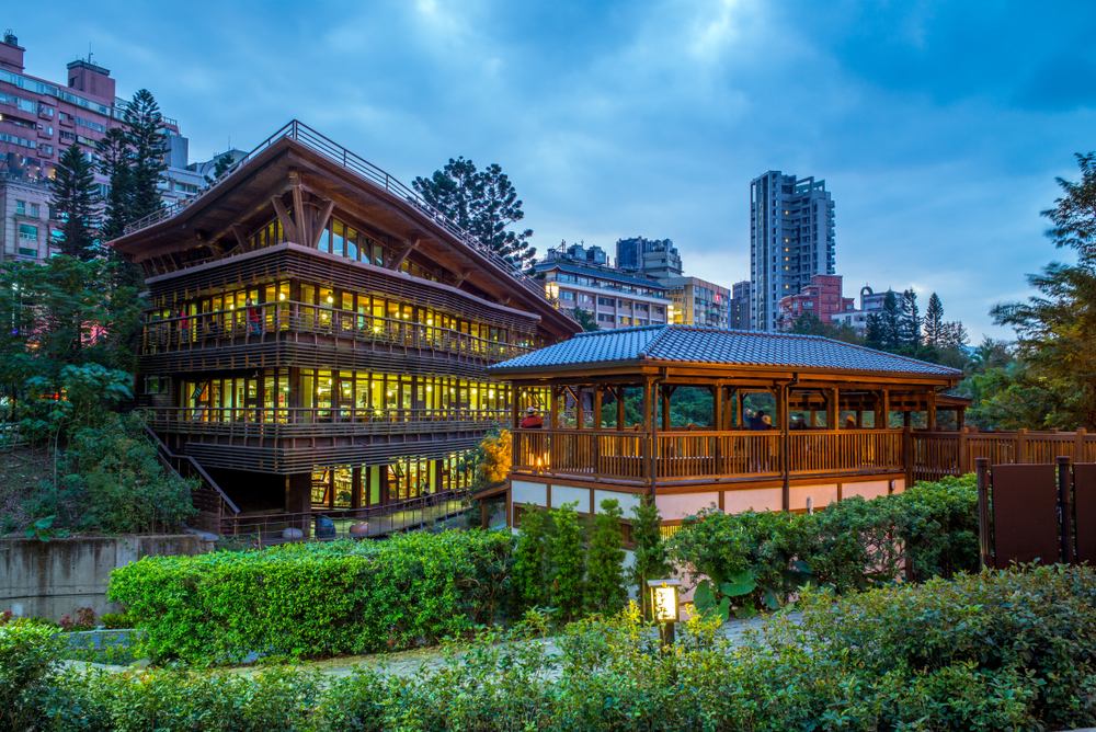 beitou public library in taiwan
