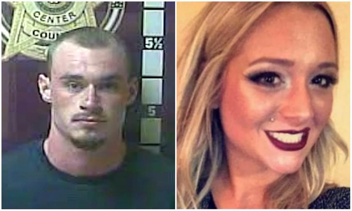 L: David Sparks. (Madison County Jail) R: Savannah Spurlock in an undated image (Richmond Police)