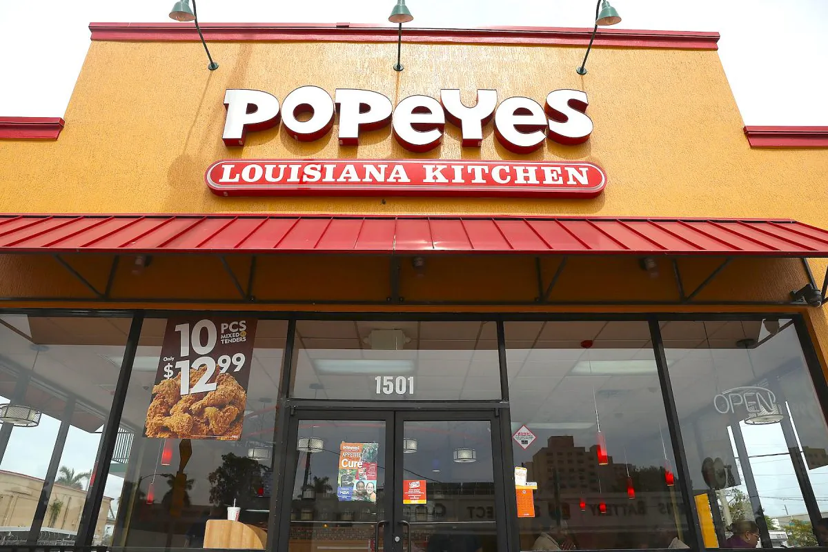 A Popeyes restaurant in Miami, Florida, Feb. 21, 2017. (Joe Raedle/Getty Images)