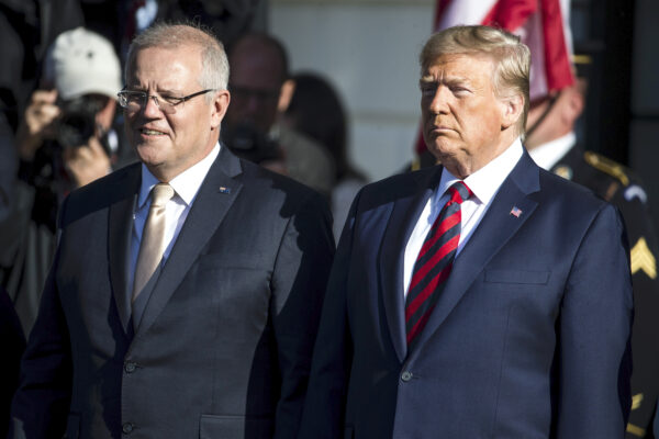 President Trump Welcomes Australian Prime Minister Scott Morrison To Washington On State Visit