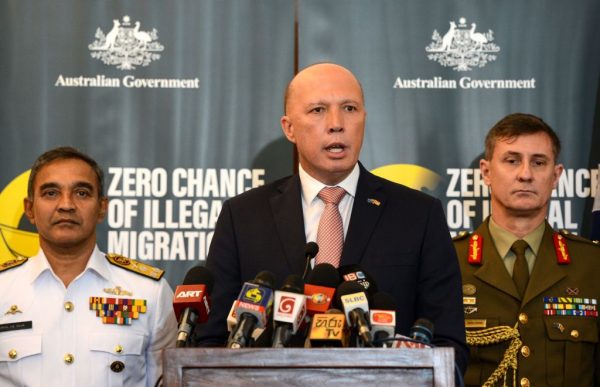 Australia's Home Minister Peter Dutton