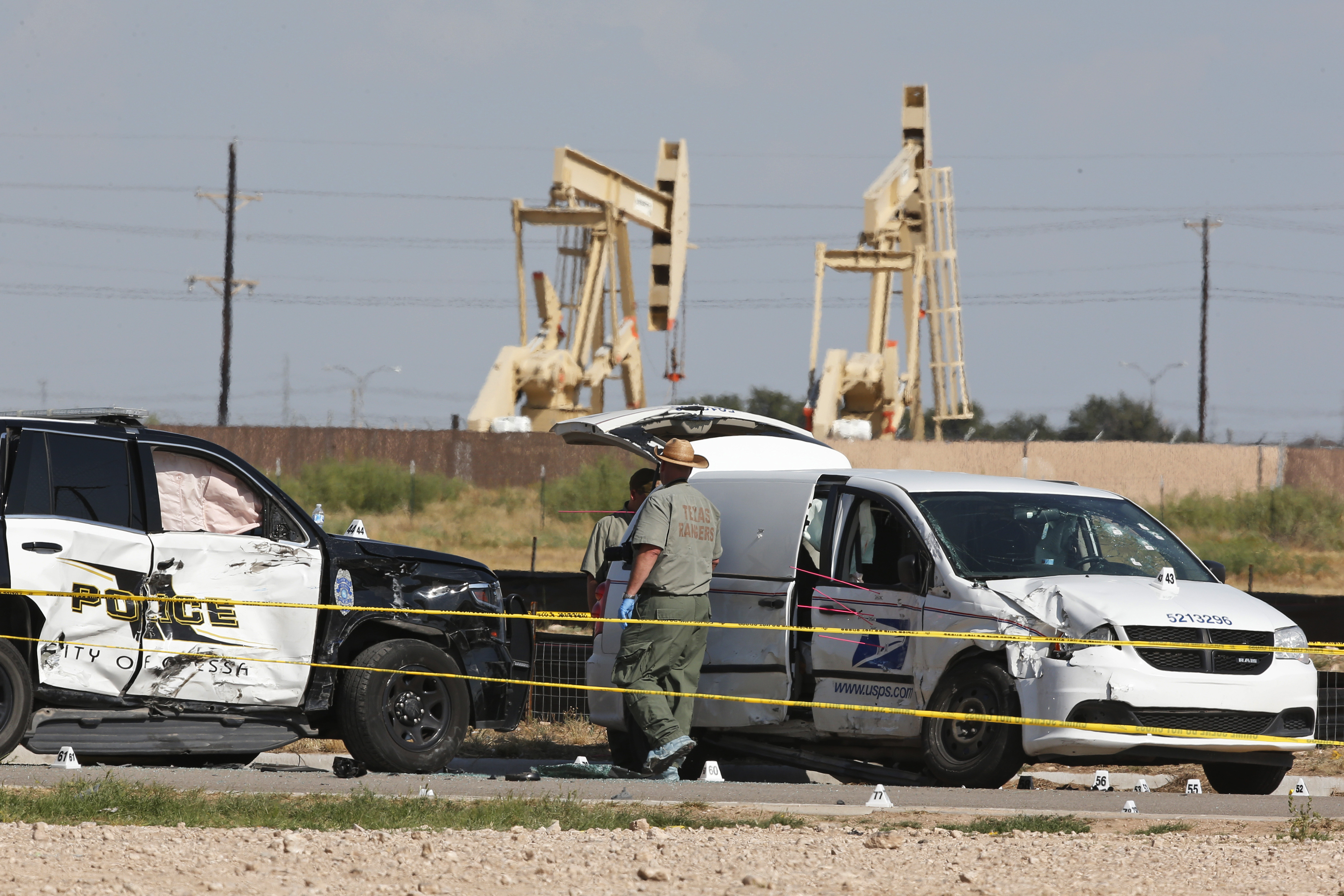 ODESSA, Texas—The gunman in a West Texas rampage "was on a long sp...