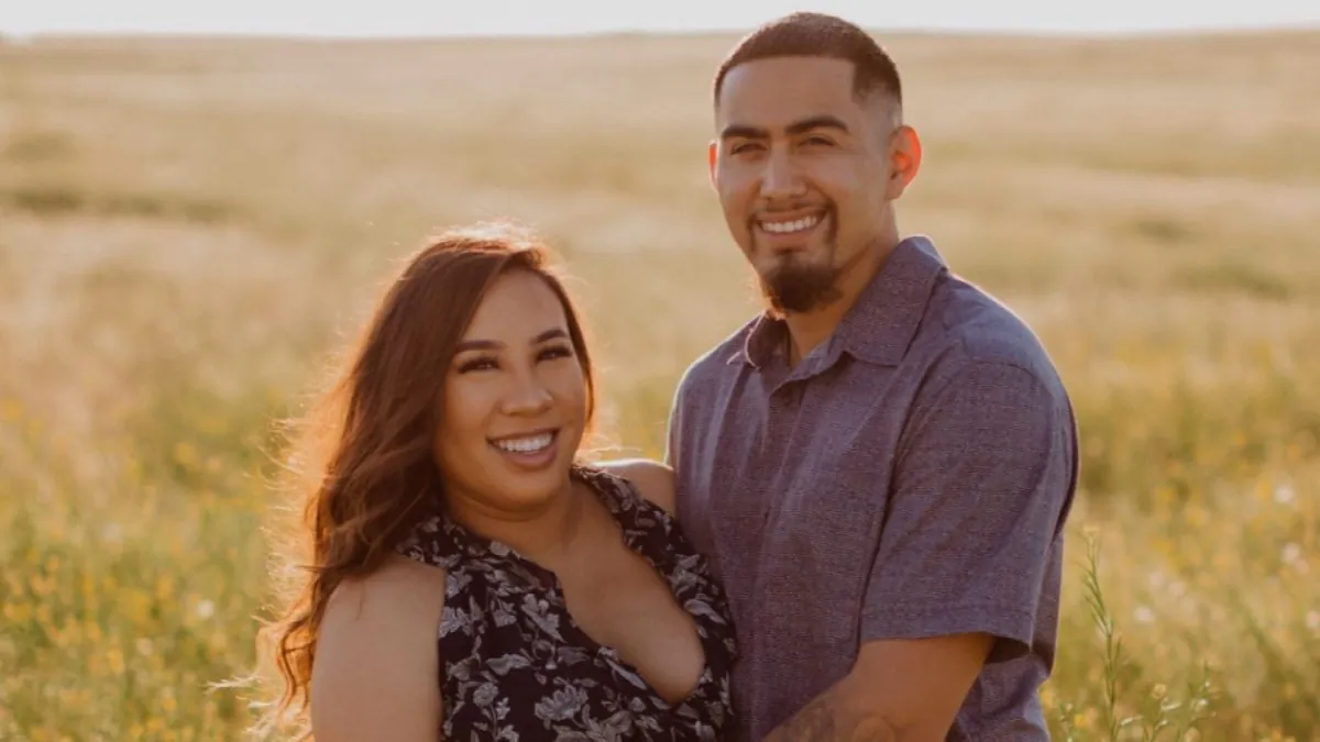 23-year-old Demi Ruben Dominguez and her fiancé, Ruben Xavier De Leon. (In loving memory of Demi/GoFundMe)