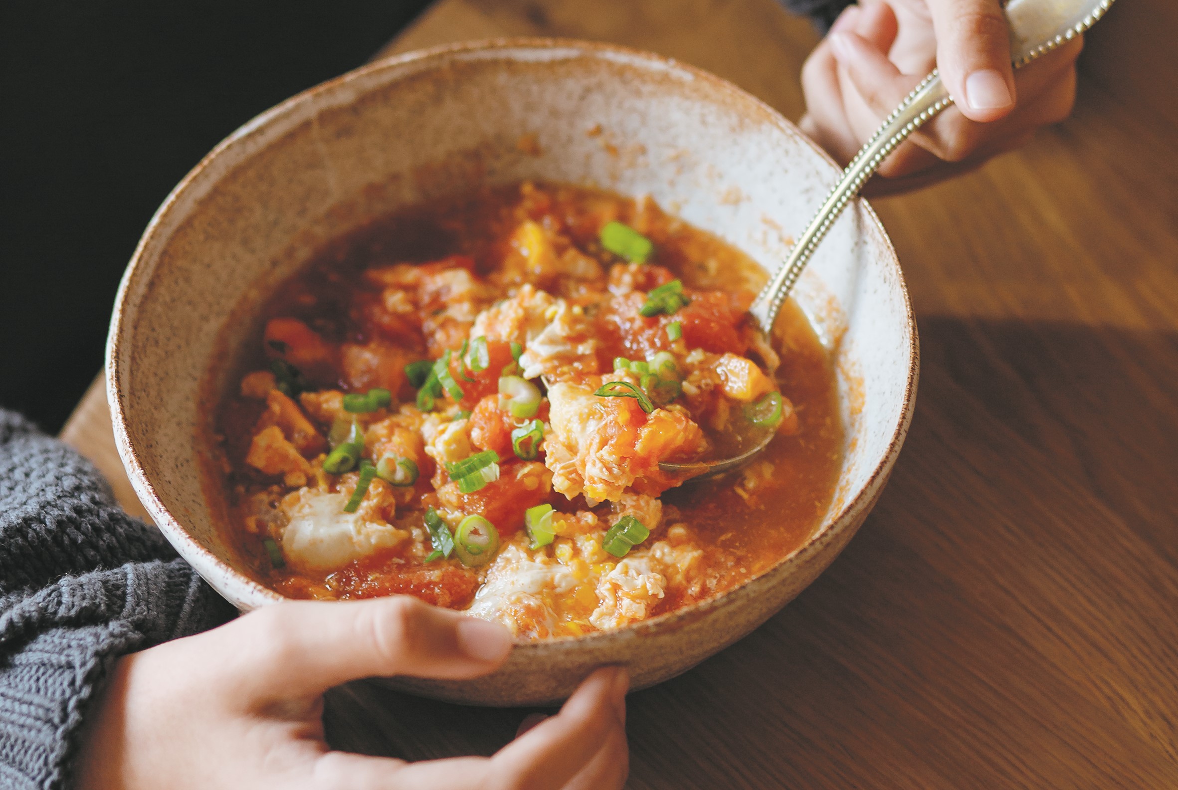 Family_stir_fried_tomato and egg
