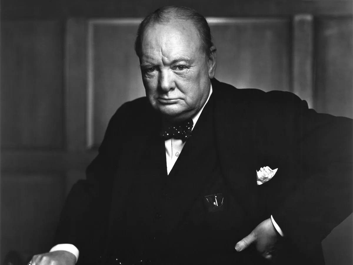 Biographer William Manchester tells us “no man wept more easily” than Churchill. (Yousuf Karsh. Library and Archives Canada, e010751643)