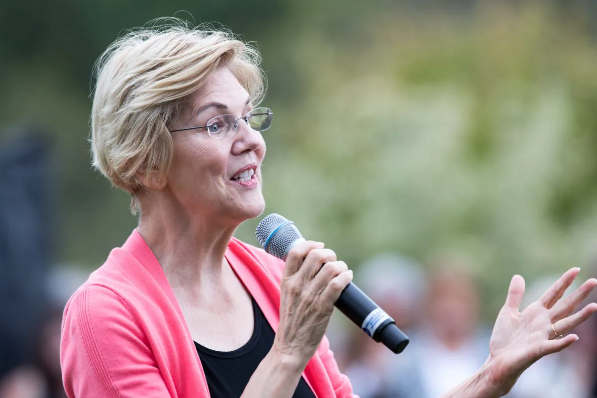 Democratic presidential candidate Sen. Elizabeth Warren (D-Mass.) on the campaign trail on Sept. 2, 2019. (Photo by Scott Eisen/Getty Images)
