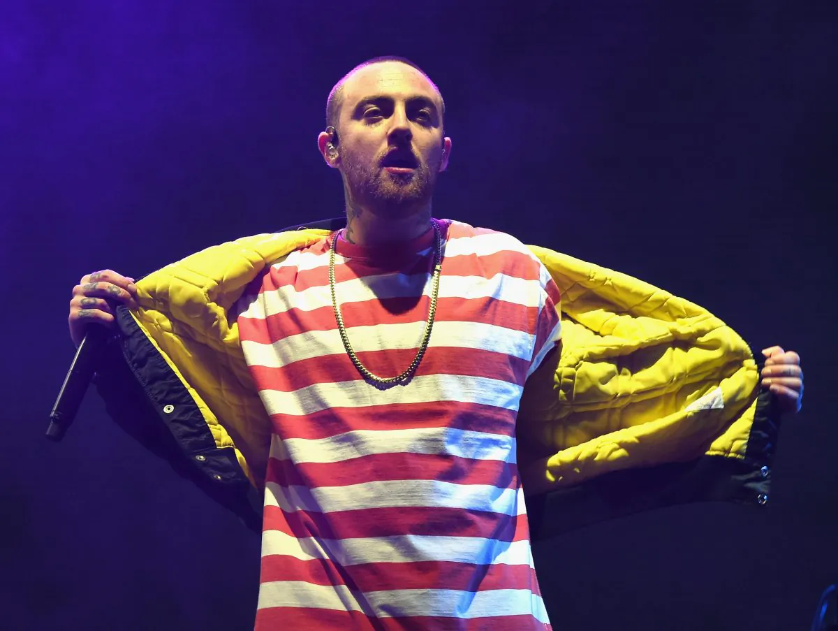 Mac Miller performs in a file photograph in Los Angeles, Calif. (Photo by Kevin Winter/Getty Images)