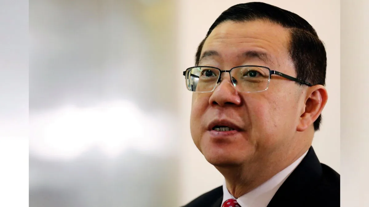 Malaysia's Finance Minister Lim Guan Eng speaks during an interview with Reuters in Putrajaya, Malaysia on July 22, 2019. (Lim Huey Teng/Reuters)