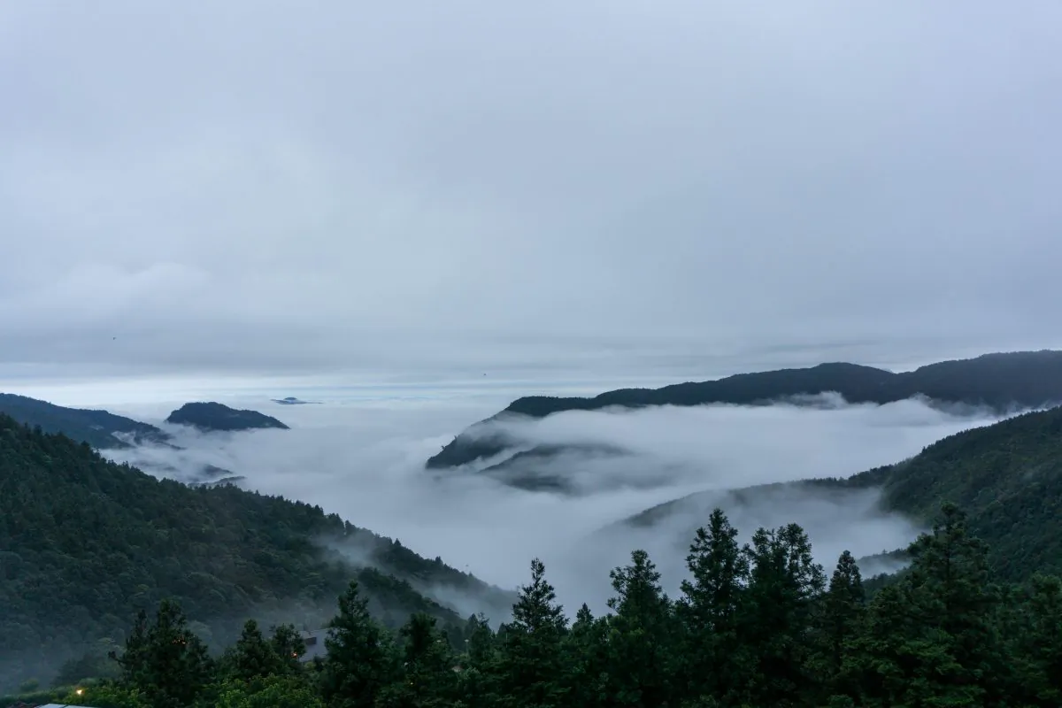 The elusive sea of clouds.  (Crystal Shi)