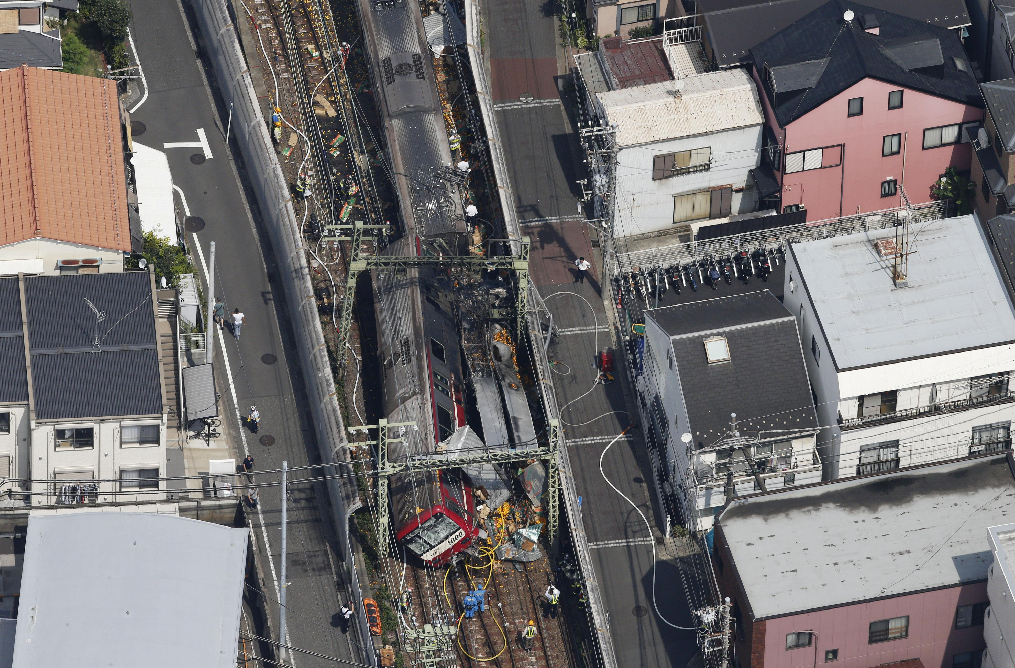 japan train collision