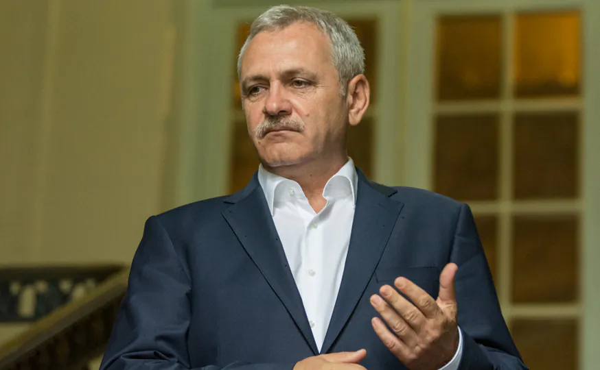 Liviu Dragnea, the former leader of The Social Democratic Party, in a file photo. (Florin Chirila/The Epoch Times)