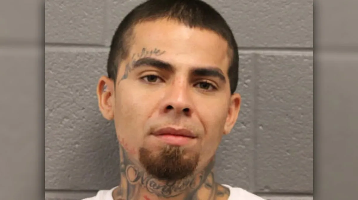 Booking photo of Danny Garay, of Portage Park, Illinois, accused of sexually assaulting a minor. (Chicago Police Department)
