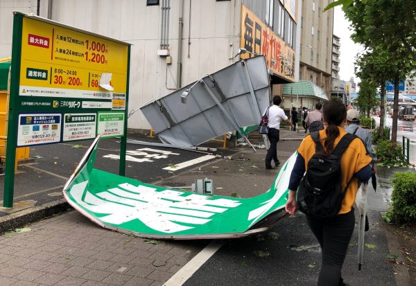 Typhoon Faxai
