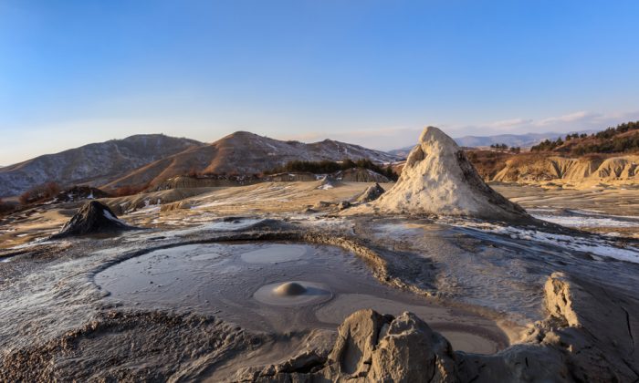 Romania S Mud Volcanoes Dreams Of Lunar Landscapes