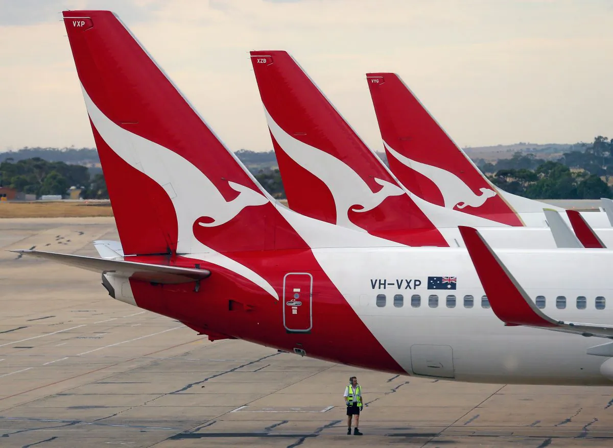 Qantas plans to test a 19-hour flight with employees only on board to ensure the flights are safe and comfortable enough for customers. (Scott Barbour/Getty Images)