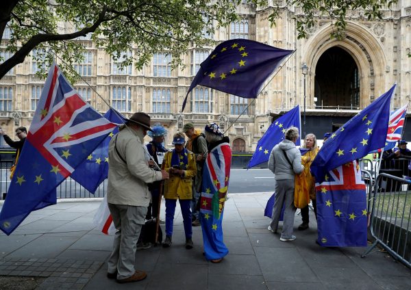 Anti-Brexit protesters