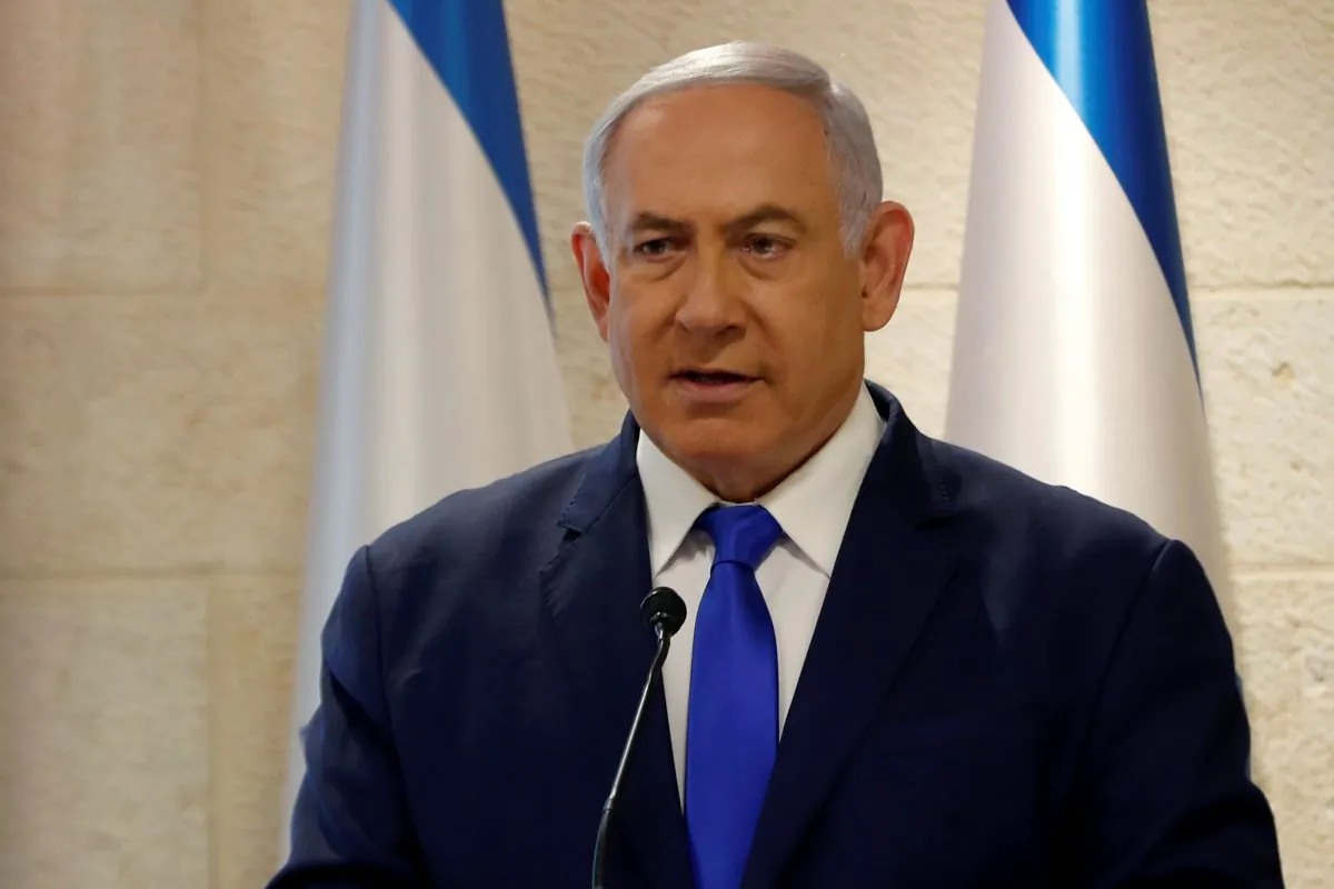Israeli Prime Minister Benjamin Netanyahu speaks at a news conference in Jerusalem on Sept. 9, 2019. (Ronen Zvulun/Reuters)