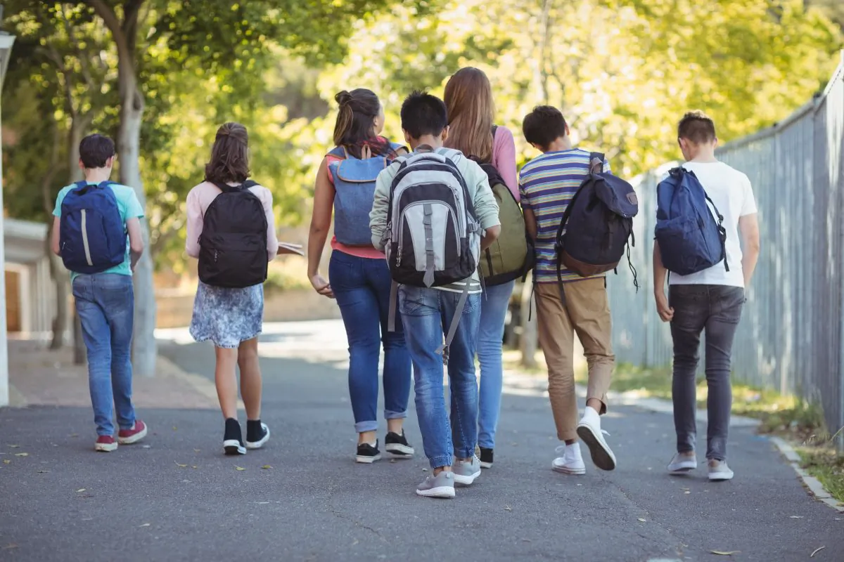 An undated stock image of teenagers. (Shutterstock)