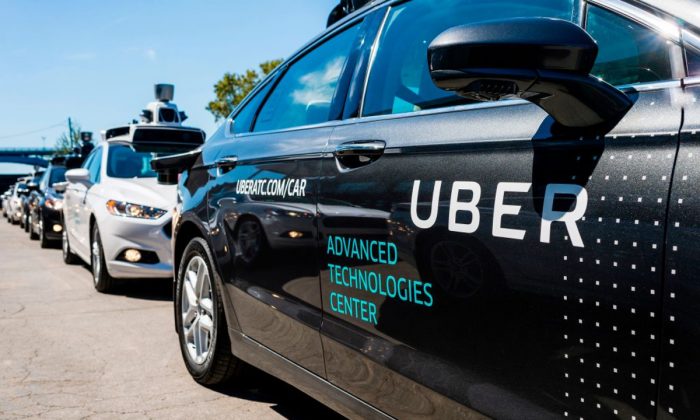 Uber services. (Angelo Merendino/AFP/Getty Images)