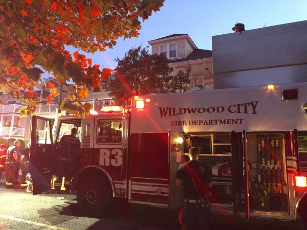 Wildwood building structure damage