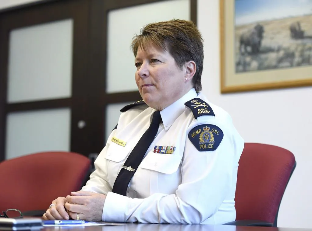 RCMP commissioner Brenda Lucki in a file photo. (The Canadian Press/Justin Tang)