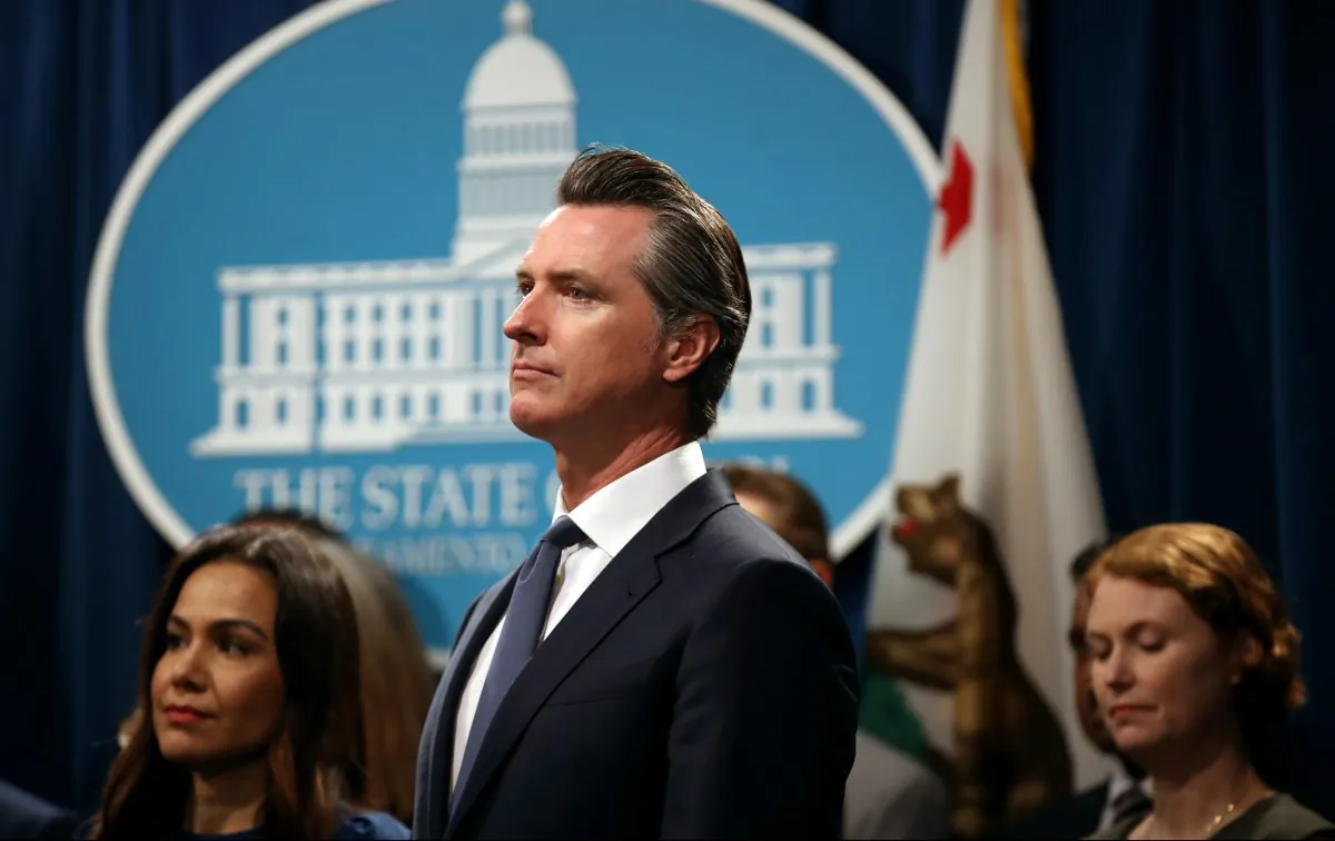 California Gov. Gavin Newsom at the California State Capitol on Aug. 16, 2019 in Sacramento, California. Justin Sullivan/Getty Images
